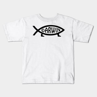 Darwin Fish Kids T-Shirt